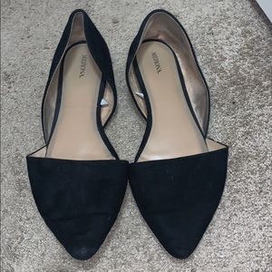 Lightly worn Black ballet Flats